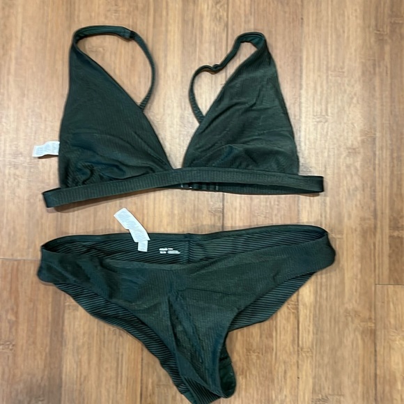 aerie Other - Aerie green bikini set